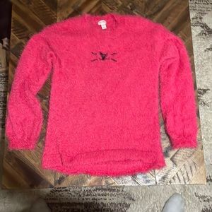 Cat and Jack kid’s large 10/12 pink sweater